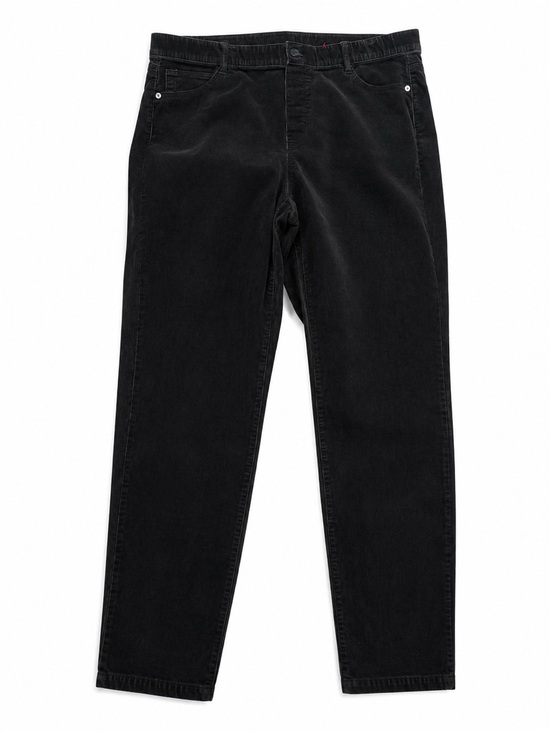 J. Jill Pants - J. Jill Black Corduroy Tapered Pants